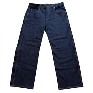 Khaite Wendell Jeans cropped straight dark wash size 29 NWOT